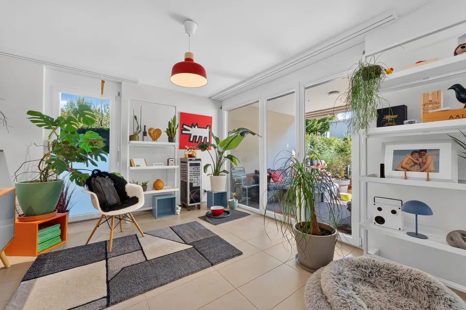 Spacious garden apartment - also as an attractive capital investment