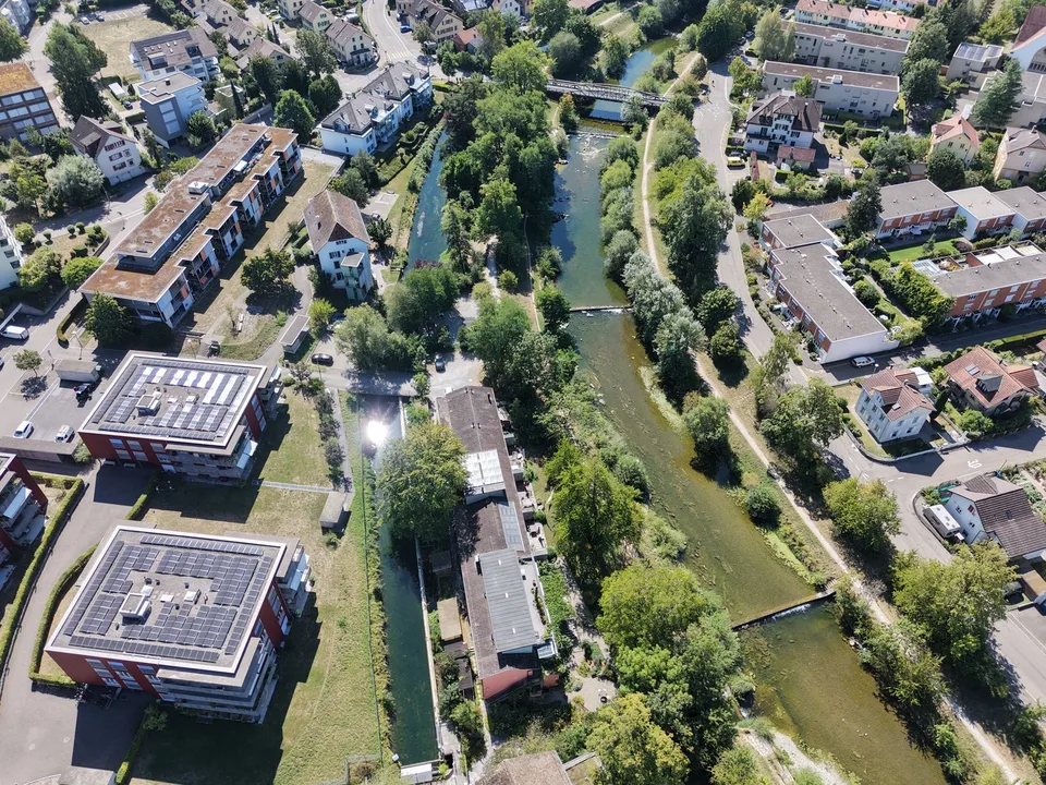 Charmante maisonnette de 3,5 pièces directement sur la Töss