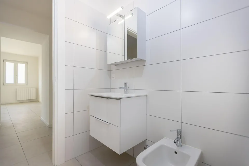 Splendid and spacious studio apartment on the ground floor in Capolago