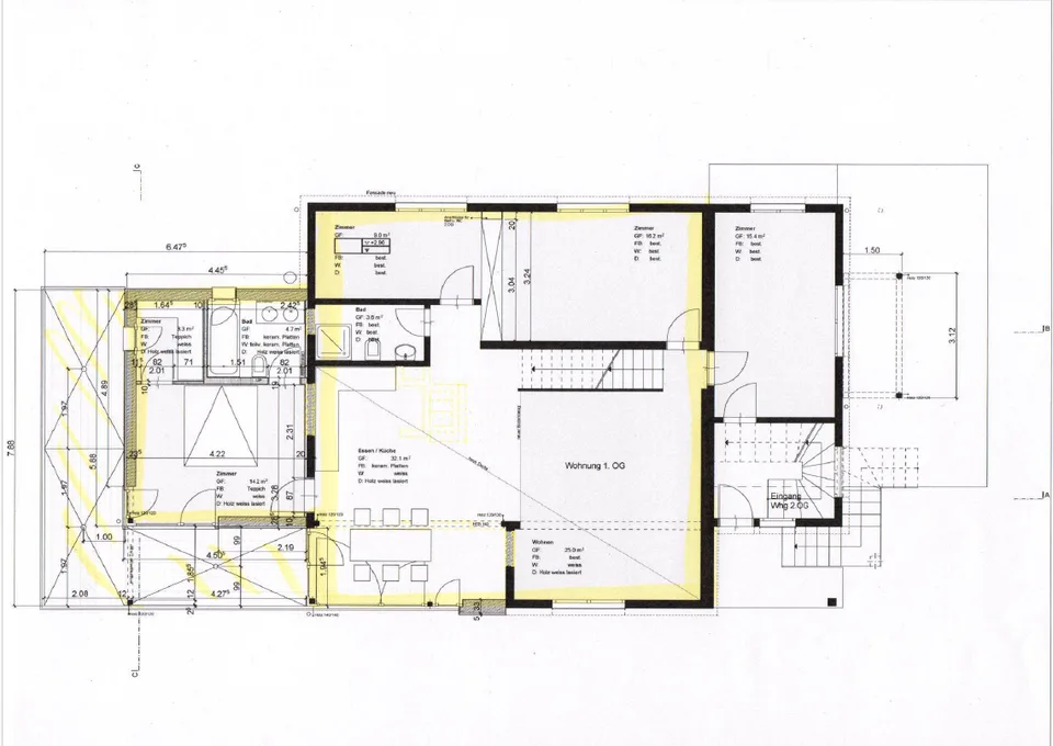 Moderne, sonnige 4.5 Zimmer Wohnung in Trachslau bei Einsiedeln