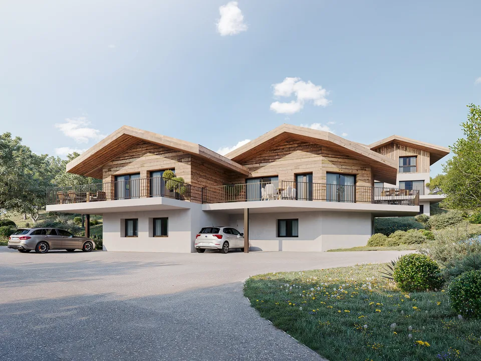 Réalisez vos rêves chalet mitoyen neuf no 2 en résidence principale