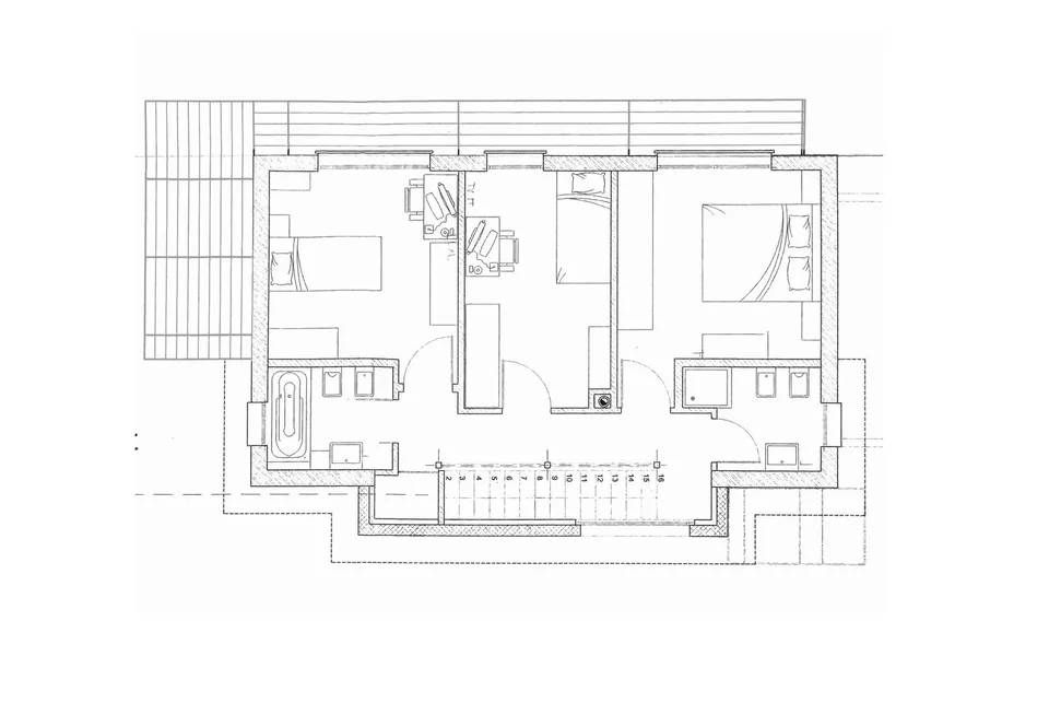Spacious 5.5-room villa with flat garden in Besazio