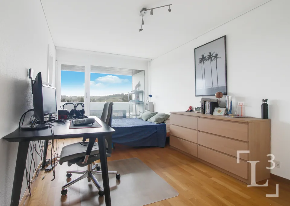 Vue lac! Appartement de 5.5 pièces avec balcons
