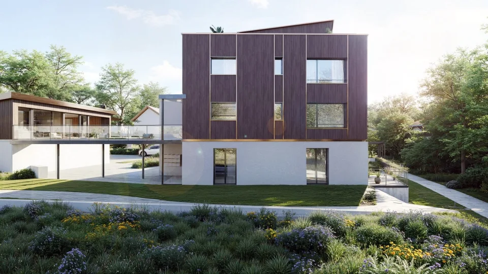 Vivere su tre piani – esclusivo triplex di 3½ locali con terrazza sul tetto e vista sul lago a Goldach