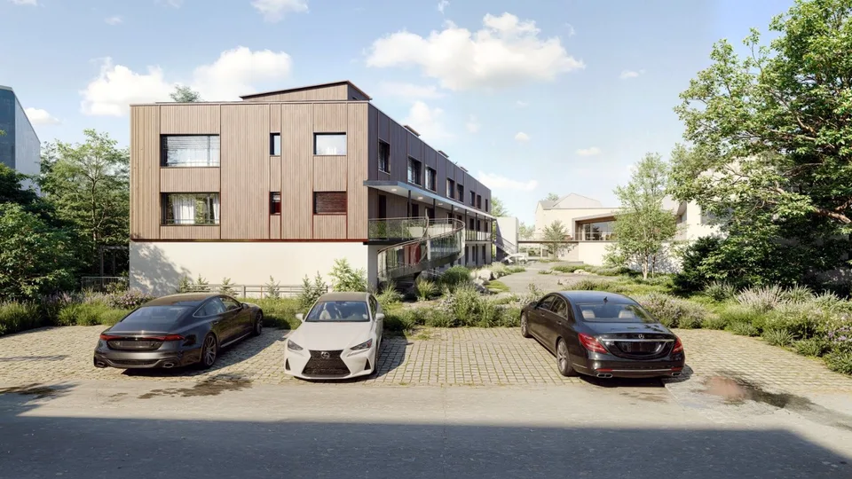 Vivere su tre piani – esclusivo triplex di 3½ locali con terrazza sul tetto e vista sul lago a Goldach