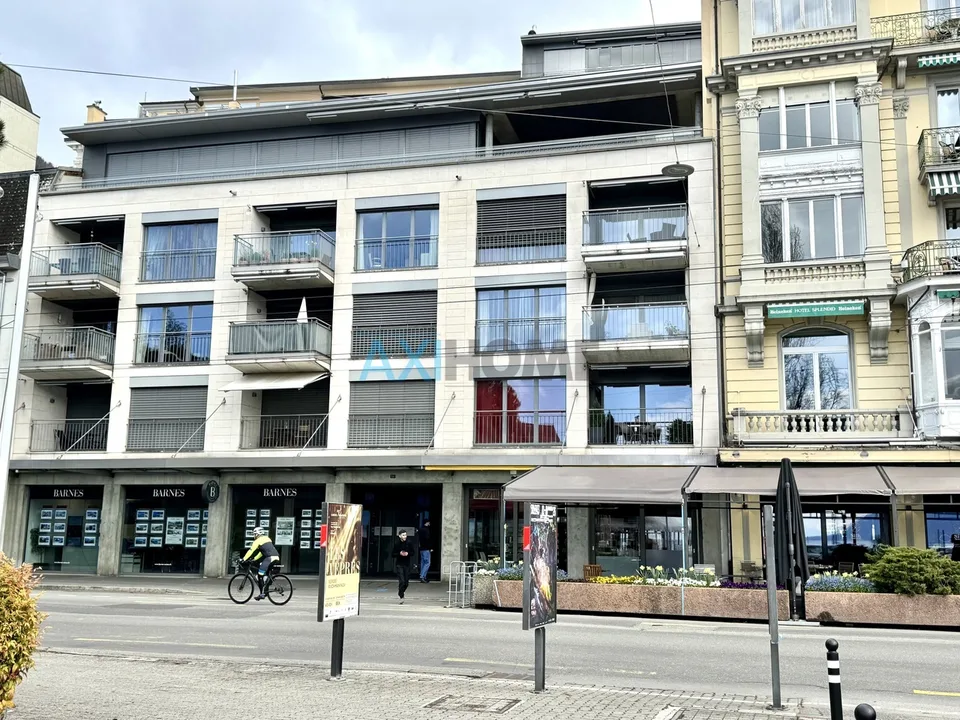 En Exclusivité ! Sublime 4,5 pièces face au débarcadère de Montreux