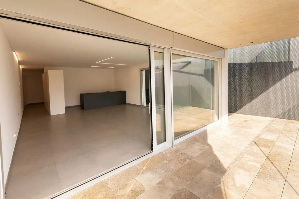 Elegante attico 3,5 con terrazza di 70 m² nel cuore di Bellinzona