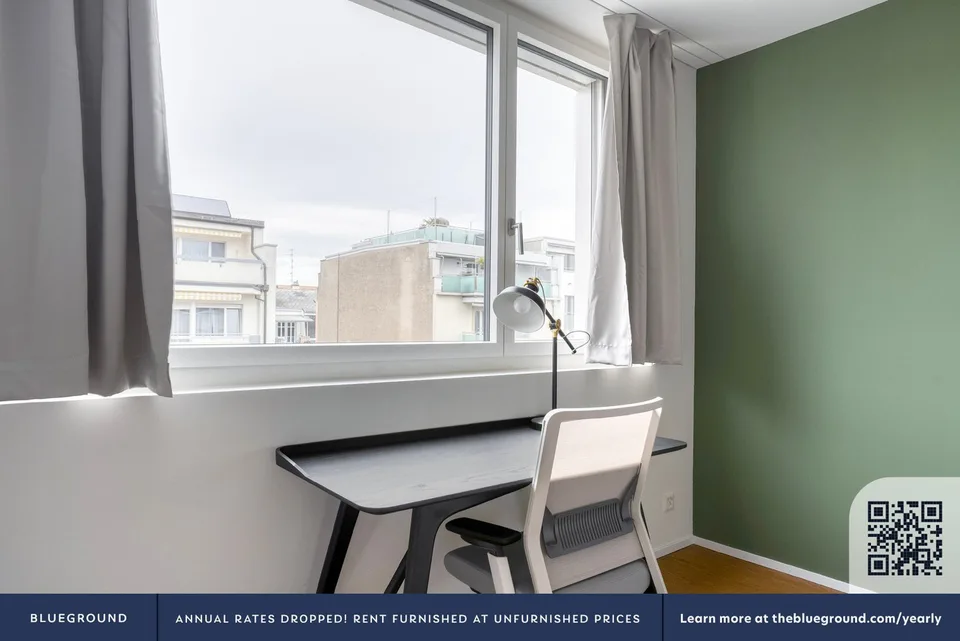 Appartamento di lusso 3,5 locali con bagno privato e vista panoramica, by Blueground