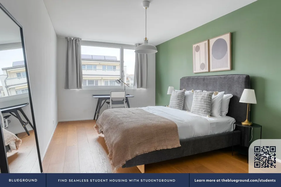 Appartamento di lusso 3,5 locali con bagno privato e vista panoramica, by Blueground