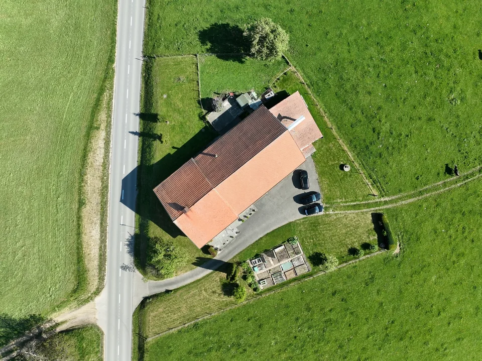 Einzelgehöft im Herzen einer unberührten Natur