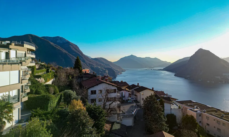 Zweitwohnsitz - 3.5 Zimmer mit Seeblick in Aldesago
