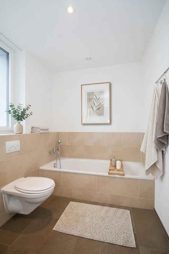 Appartement moderne de 4,5 pièces au rez-de-chaussée avec jardin à Eichberg