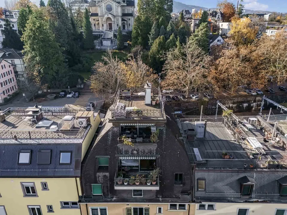 Appartamento di città esclusivo con terrazza privata sul tetto