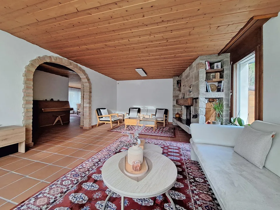 Charming multi-family house with its own spring looking for a new owner