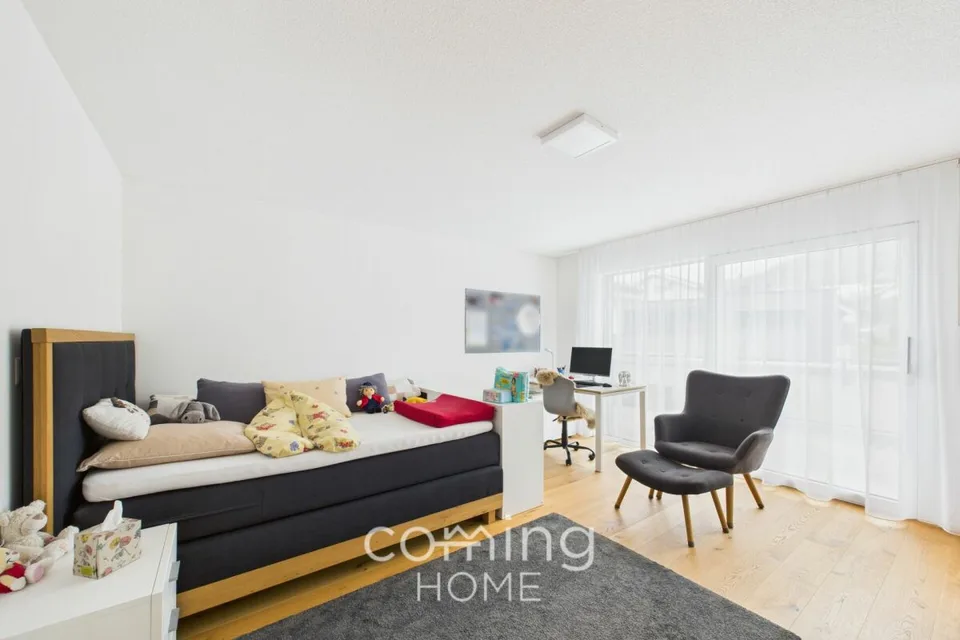 4.5-room penthouse flat in Brig-Glis - spacious terrace, Minergie-A certification, panoramic Alpine views