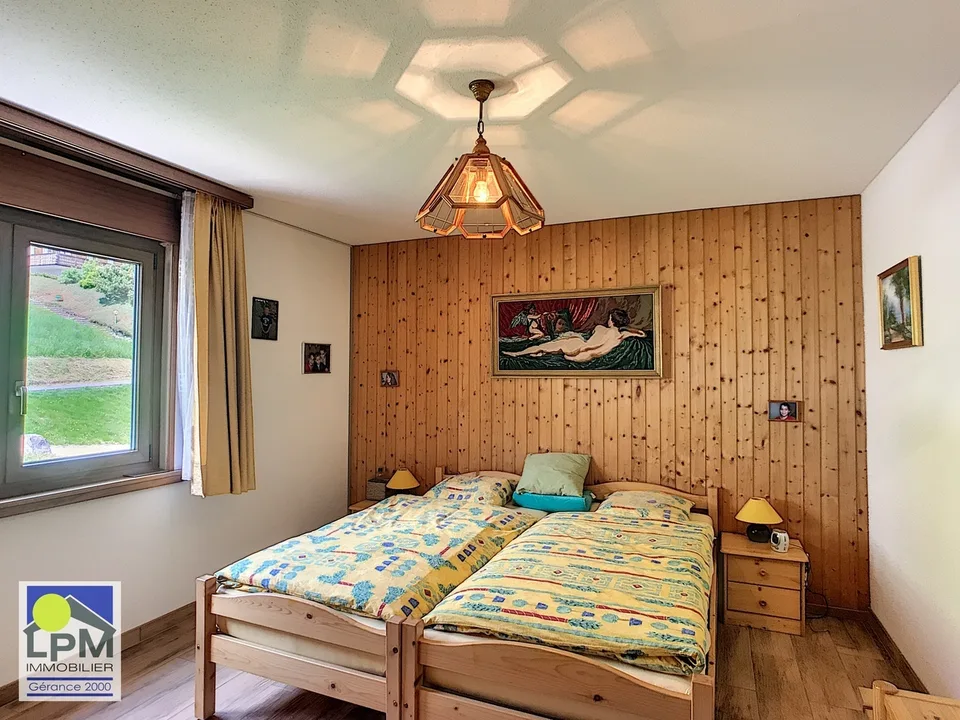 3.5p avec balcon plein sud et vue panoramique sur les Alpes