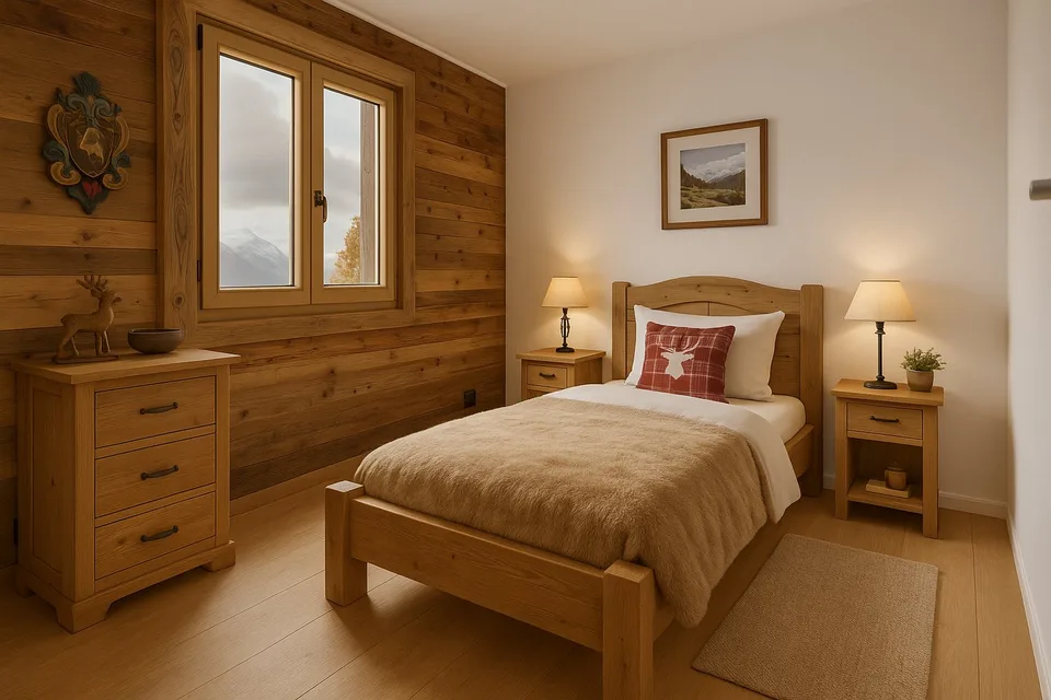 Renovated 5-room apartment with a view in Veysonnaz