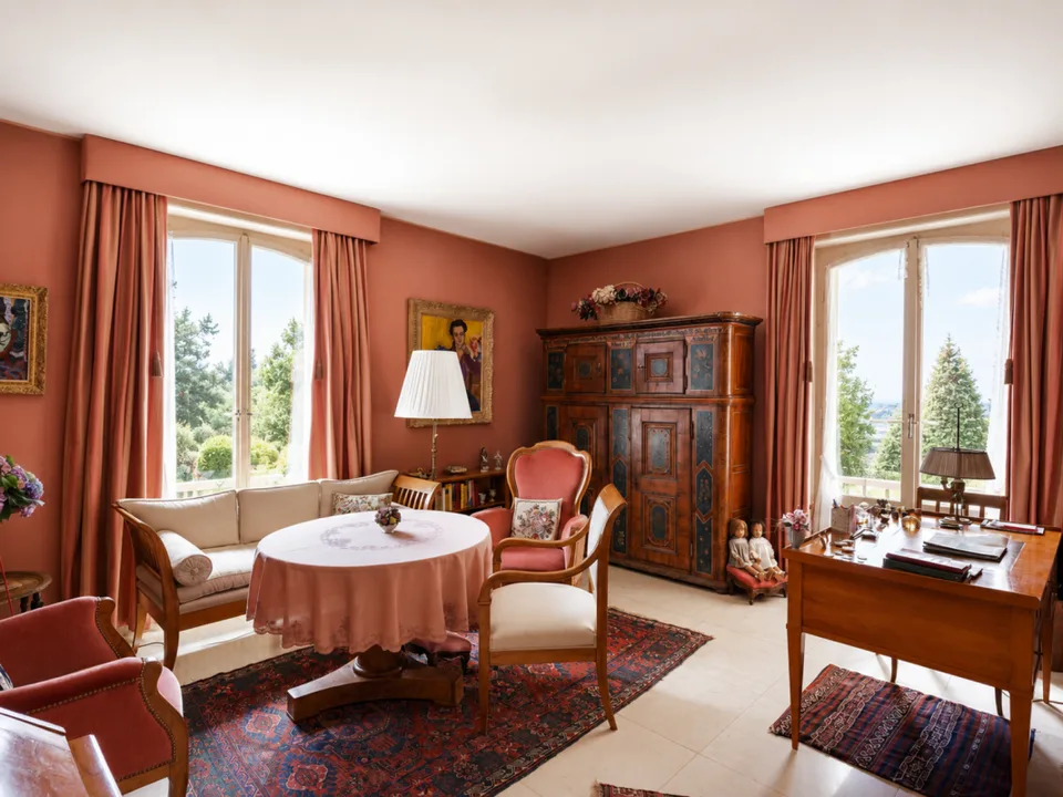 GROSSEN IMMOBILIEN - Incantevole Villa con Piscina, grande Parco e Vista Panoramica