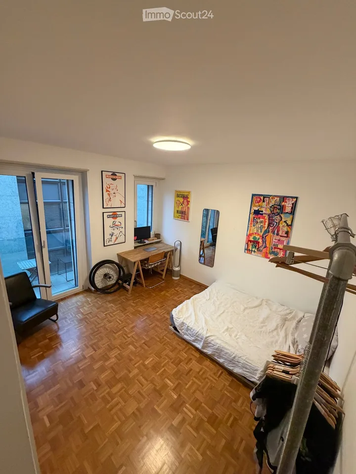 Camera con balcone privato in appartamento 3 persone