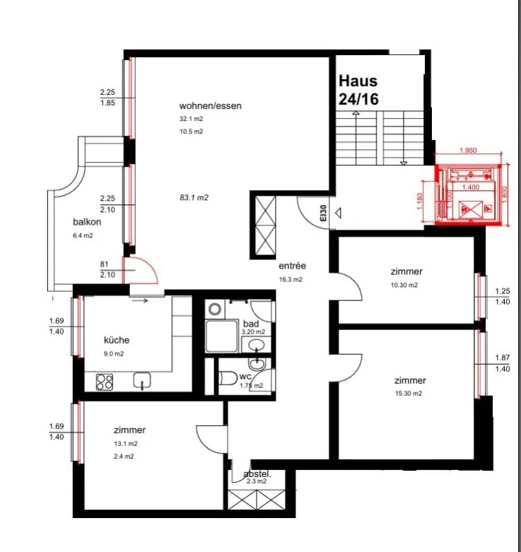 Your dream home is waiting! Stylish jewel of a home with balcony near the lake