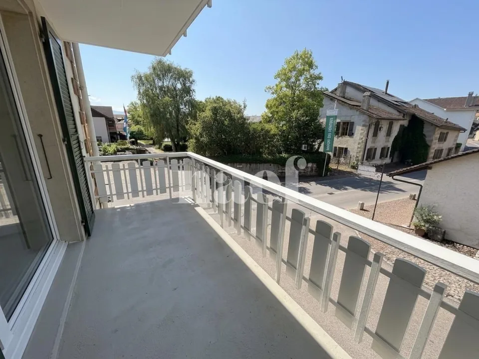 Spacieux duplex entièrement rénové de 6 pièces au 1er étage avec balcon