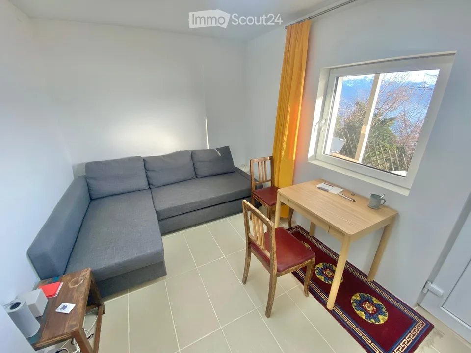 Bright studio, panoramic view in Mont-Pèlerin