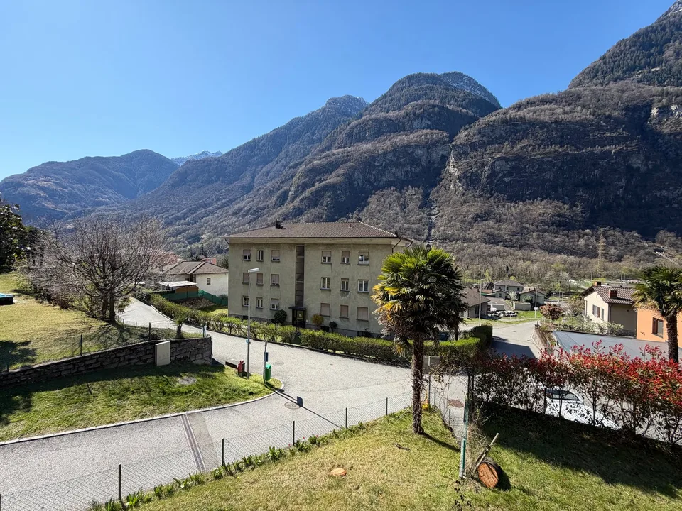 Detached two-family house 5.5 and 3.5 rooms with garden and garage in Bodio