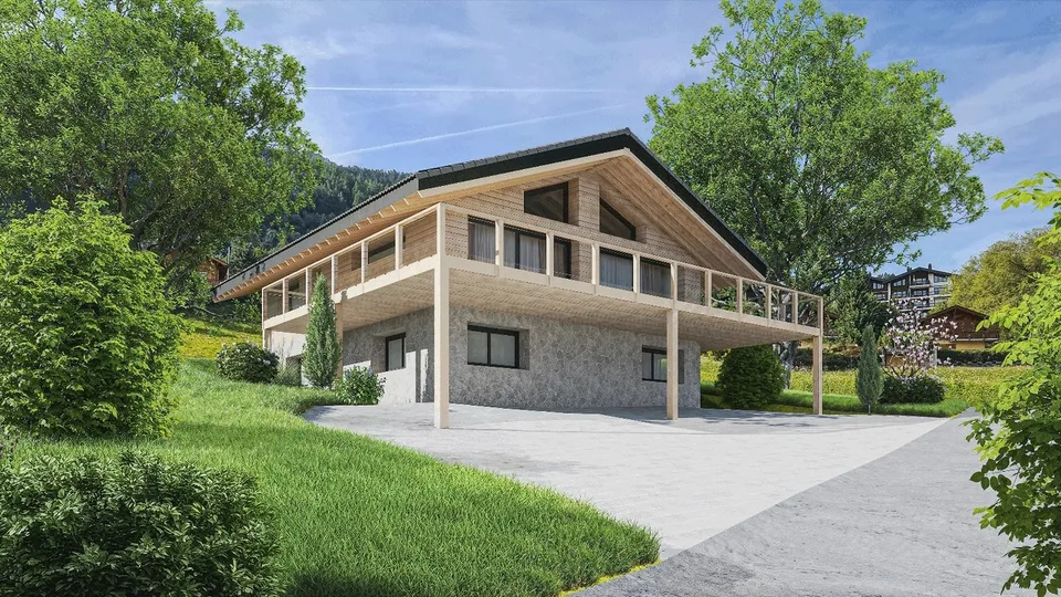 Réalisez vos rêves chalet à construire en résidence principale 6 pces demi