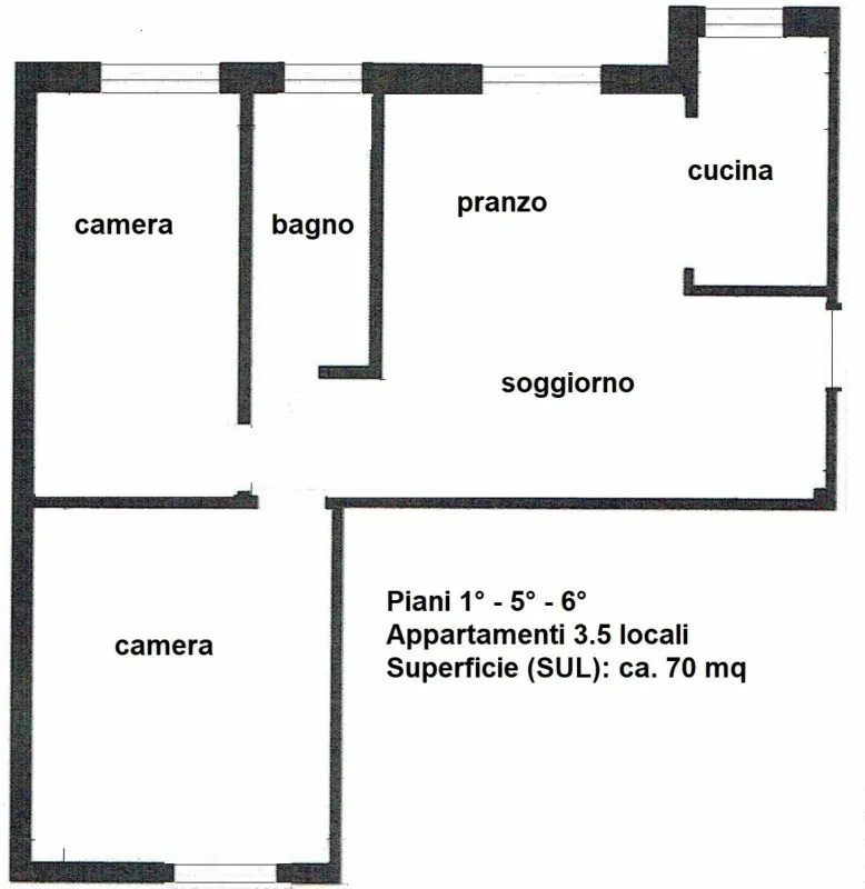 APARTMENTS 3.5 ROOMS