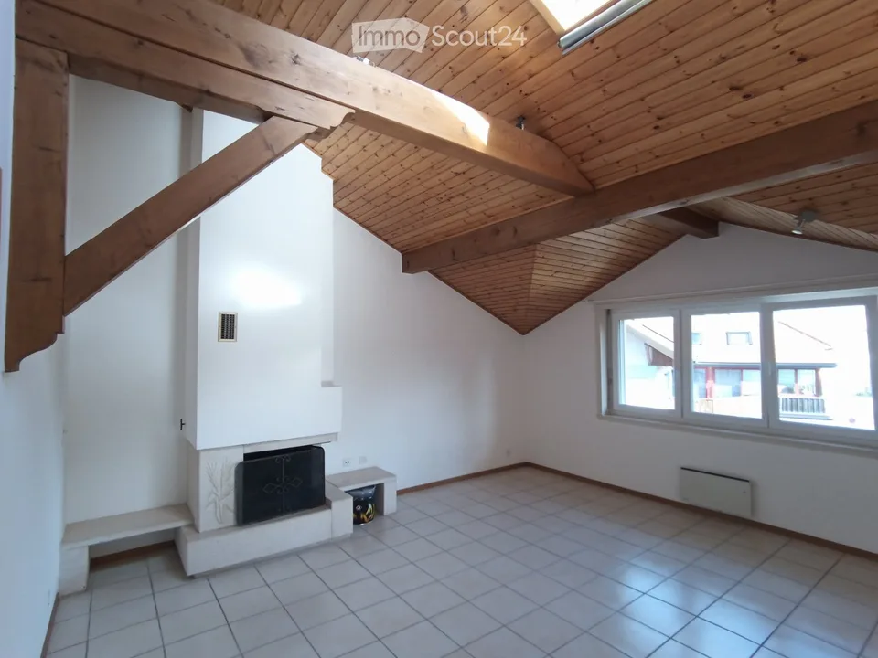 Zu vermieten Granges-Paccot, Fribourg Whg. mansardiert 3,5 Zimmer