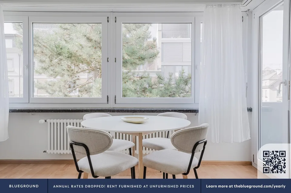 Sonniges Iselin 3.5 ZW mit Keller,, 1 Min. zum Markt, by Blueground