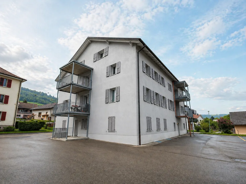 Bel appartement de 3.5 pièces avec balcon à Boécourt