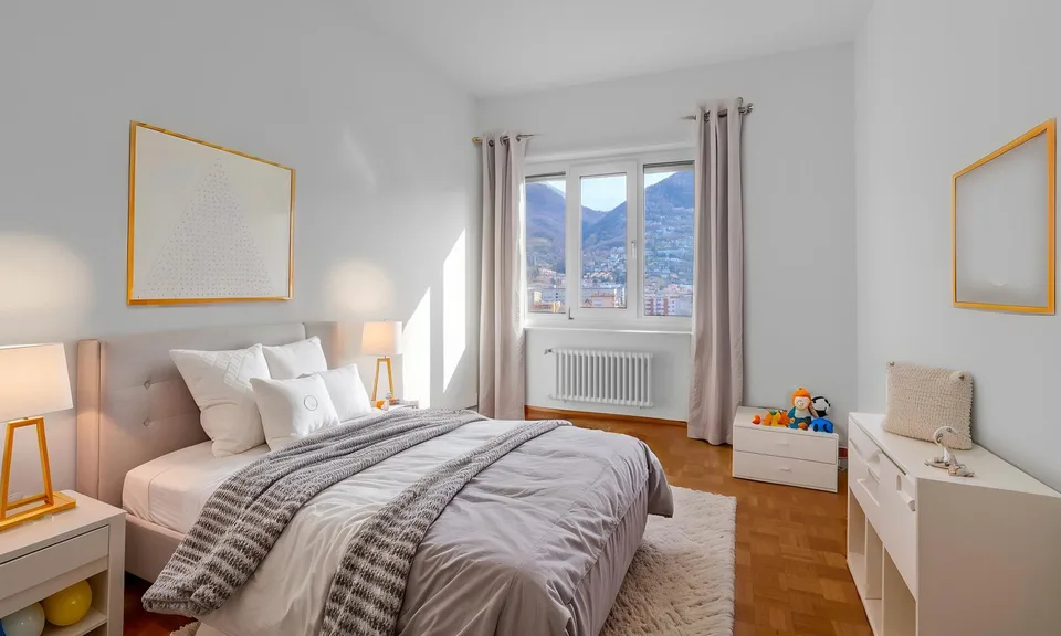 RENT TO BUY - 4.5 ROOMS WITH OPEN VIEW IN THE CENTER OF LUGANO