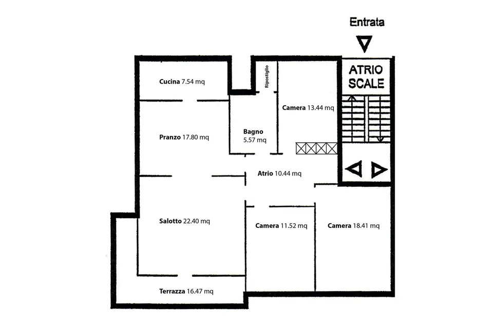 RENT TO BUY - 4.5 ROOMS WITH OPEN VIEW IN THE CENTER OF LUGANO