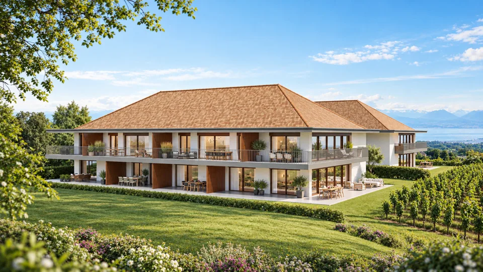 Dernier appartement neuf à Yens – photo 1 sur 14