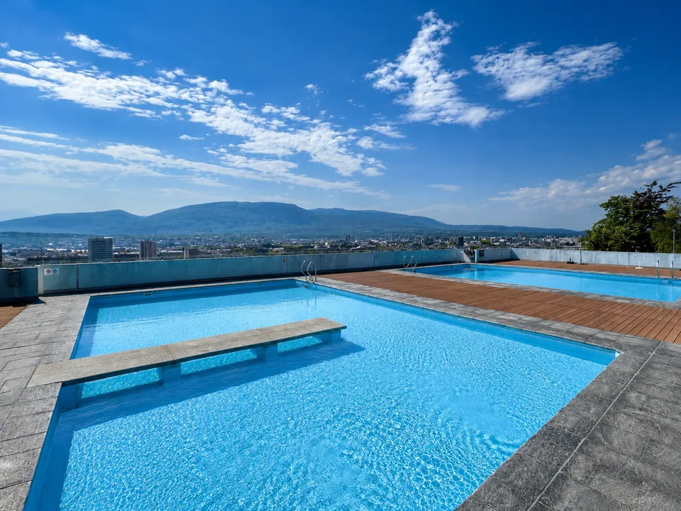 RARE: exceptionnel 5.5 pièces avec vue panoramique Genève/unique 3 bedroom unit overlooking Geneva