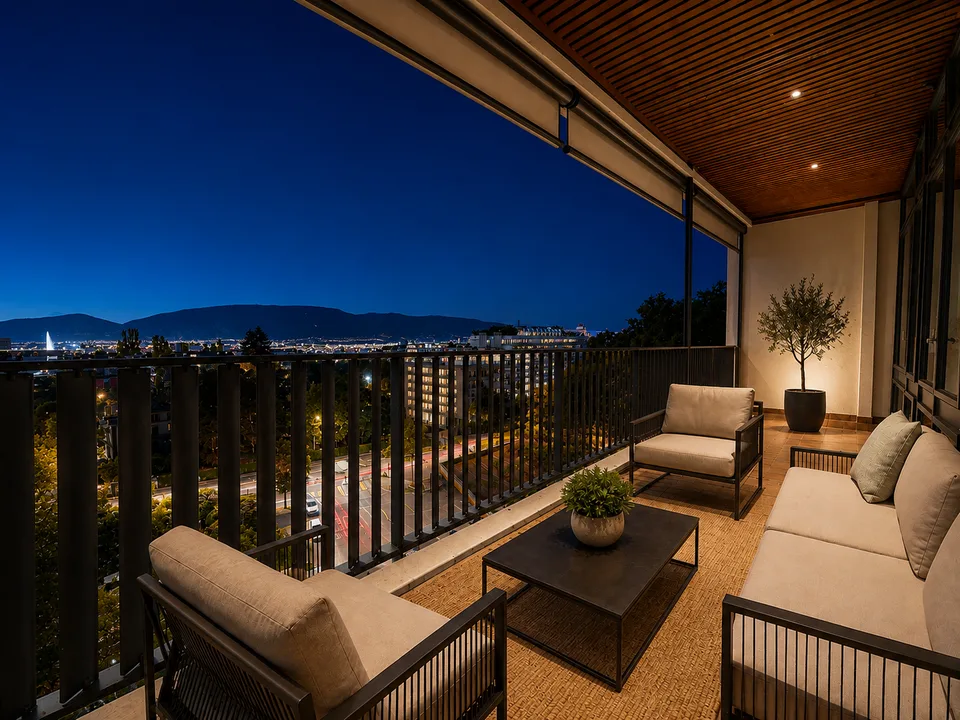 RARE: exceptionnel 5.5 pièces avec vue panoramique Genève/unique 3 bedroom unit overlooking Geneva