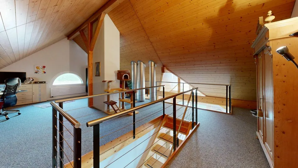 3,5 Zimmer, viel Licht und eine Galerie zum Verlieben