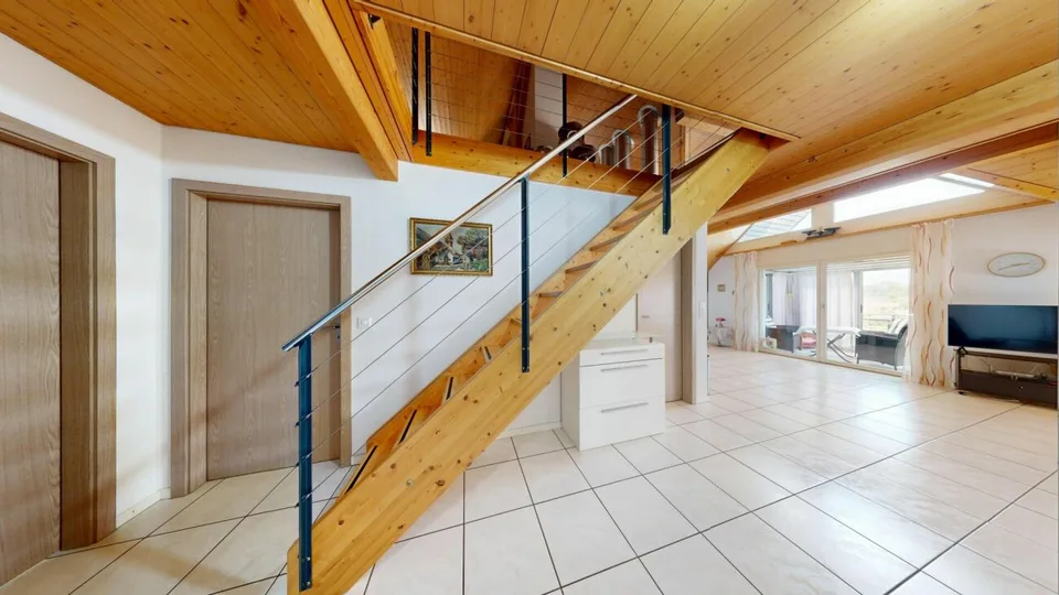 3,5 Zimmer, viel Licht und eine Galerie zum Verlieben