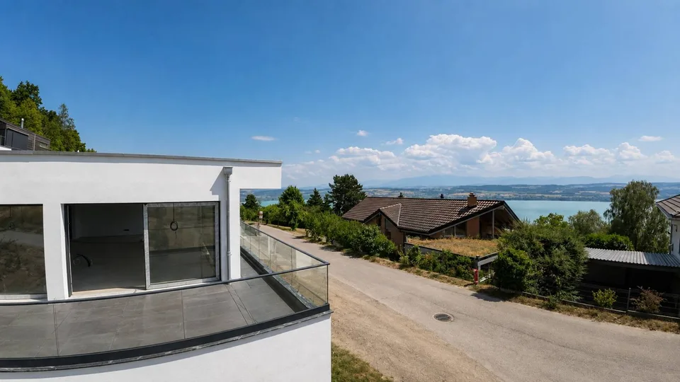 Villa indipendente con vista sul lago