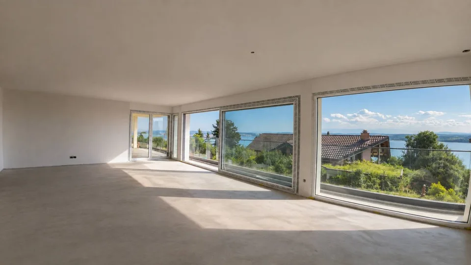 Villa indipendente con vista sul lago