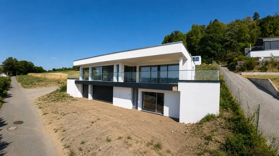 Villa indipendente con vista sul lago