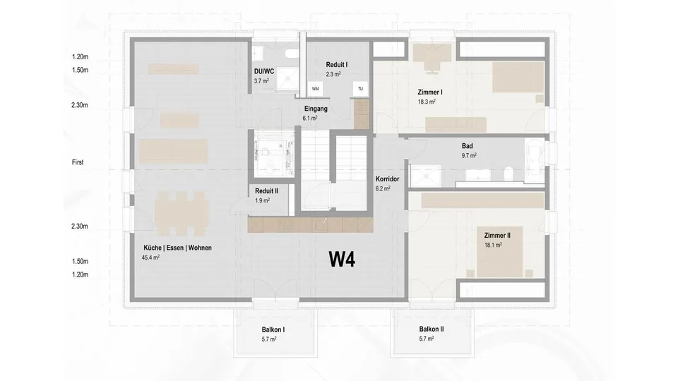 A "hidden gem": Special apartment seeks special tenants! First occupancy!