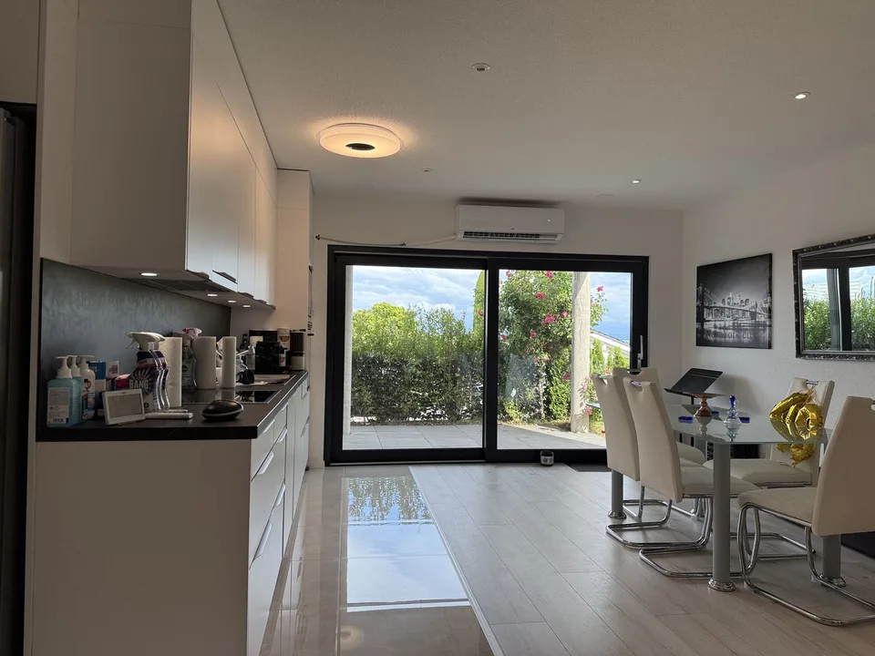 Recent house with three apartments and lake view