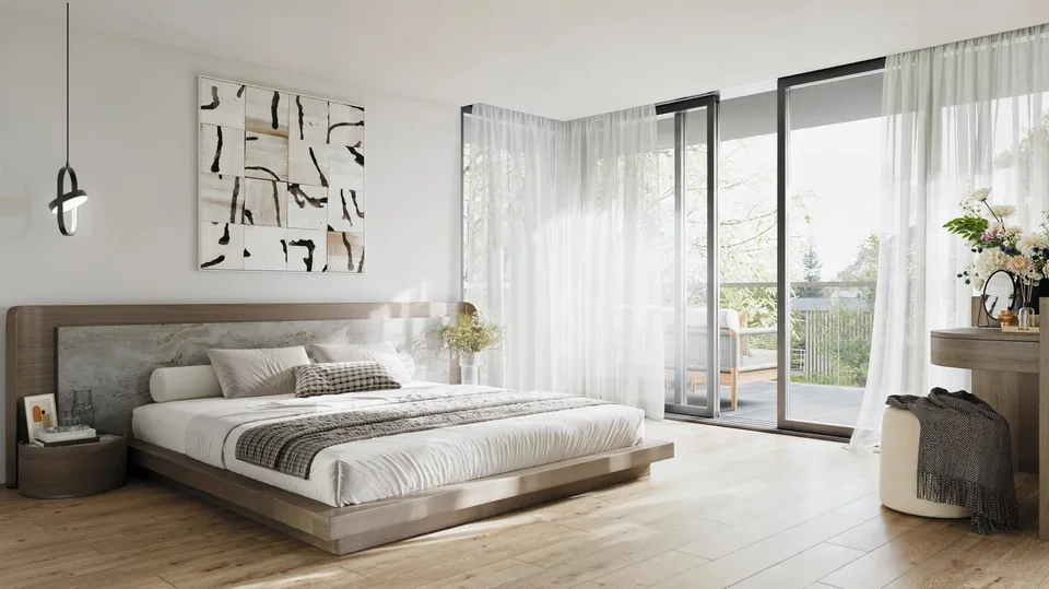 Vier moderne Townhouses auf dem Plan in Pinchat, Carouge