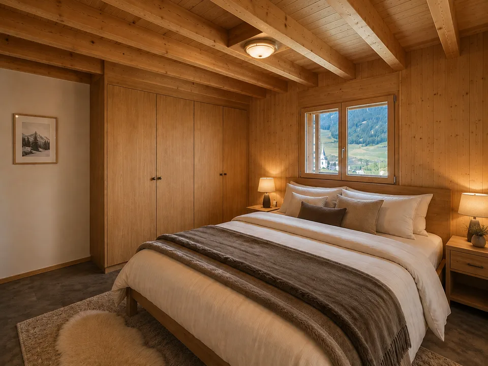 Altes Raccard zu einem Wohnchalet umgebaut — komplette Renovierung 2022