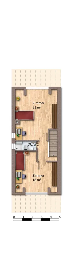 L'occasion de l'année ! Maison de rangée de 5,5 à 6,5 pièces maintenant drastiquement réduite !