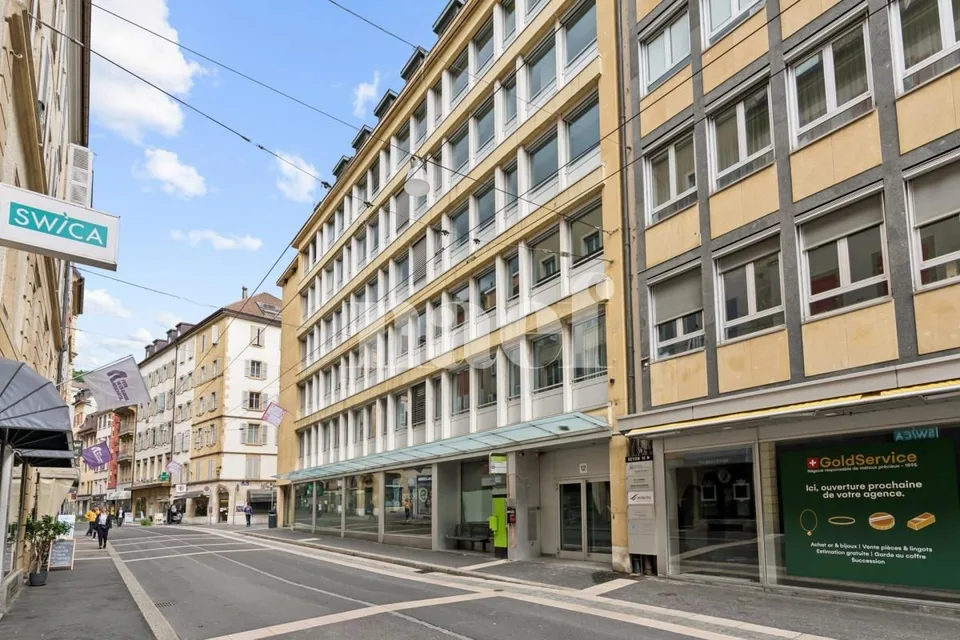 Magnificent offices in the heart of Neuchâtel