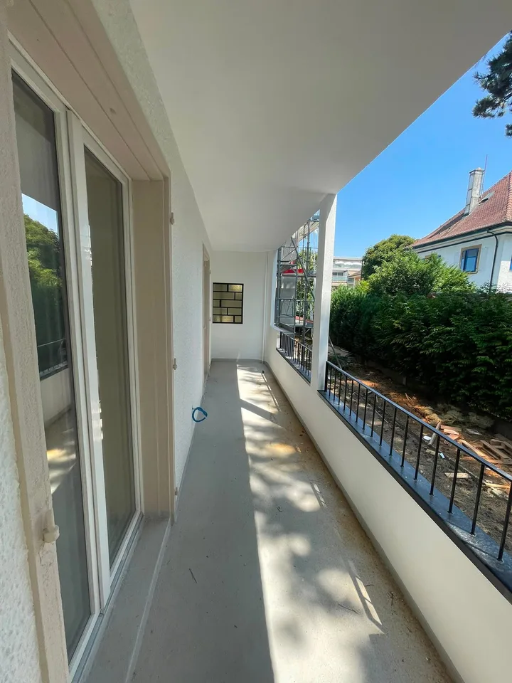 YVERDON Renovated 3.5-room apartment with private garden