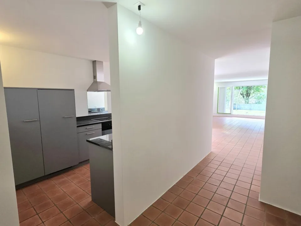 Living like in a single-family house - with 150 m² garden